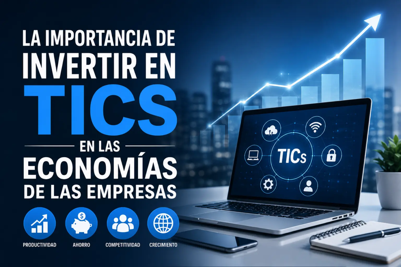 Invertir en TICs para crecimiento empresarial
