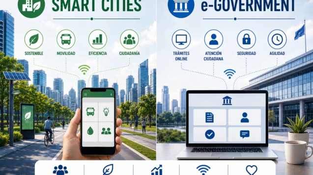 Ciudades inteligentes vs. e-gobierno
