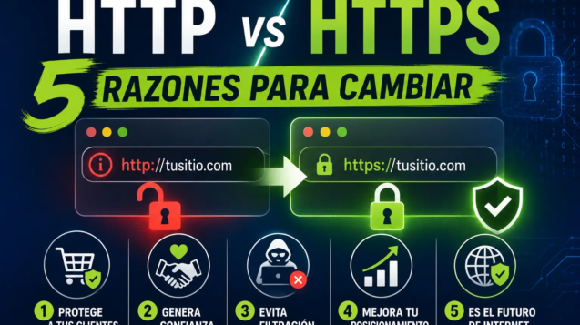 HTTP vs HTTPS 5 razones para cambiar