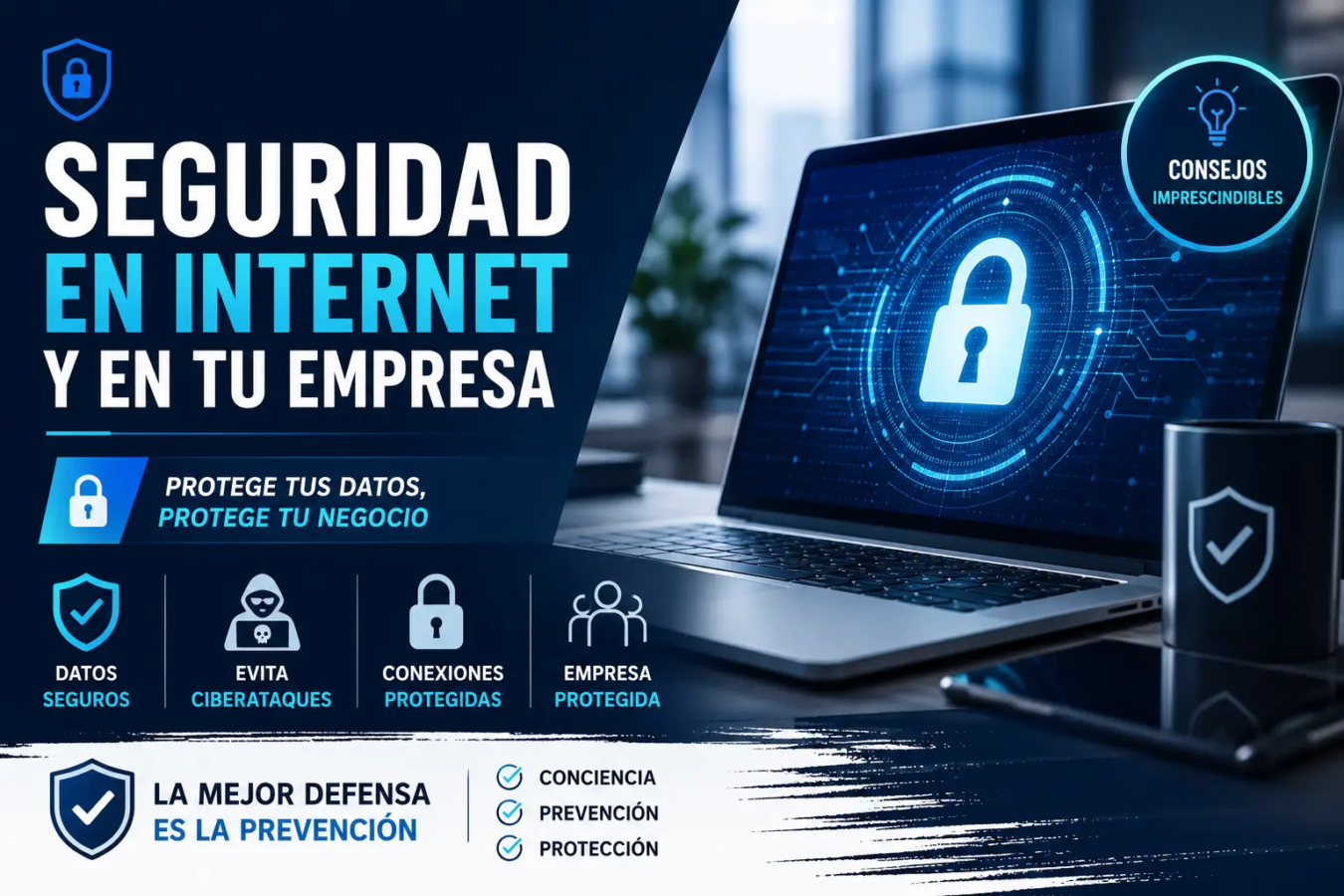 Seguridad digital para empresas y datos