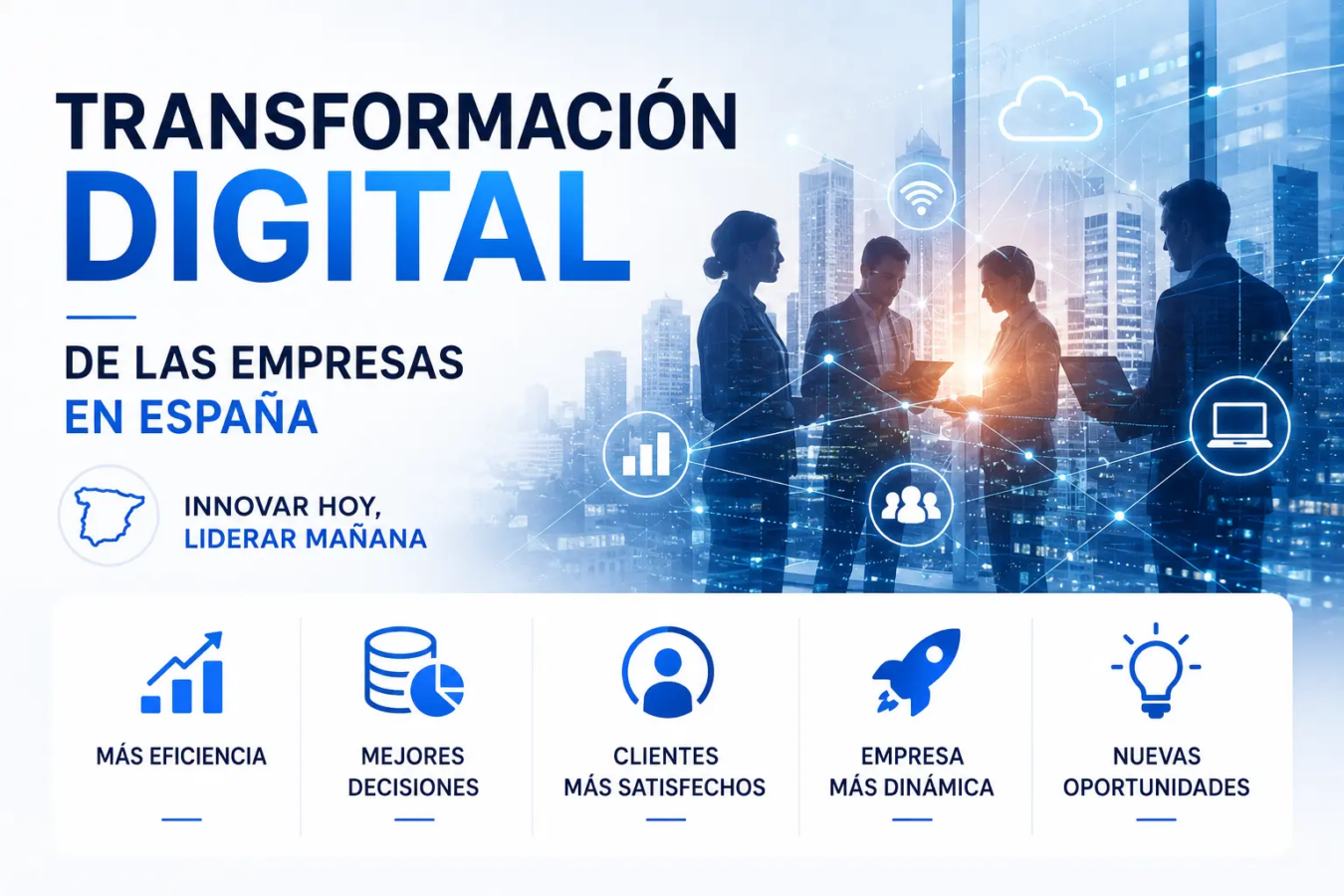 Transformación digital en empresas españolas