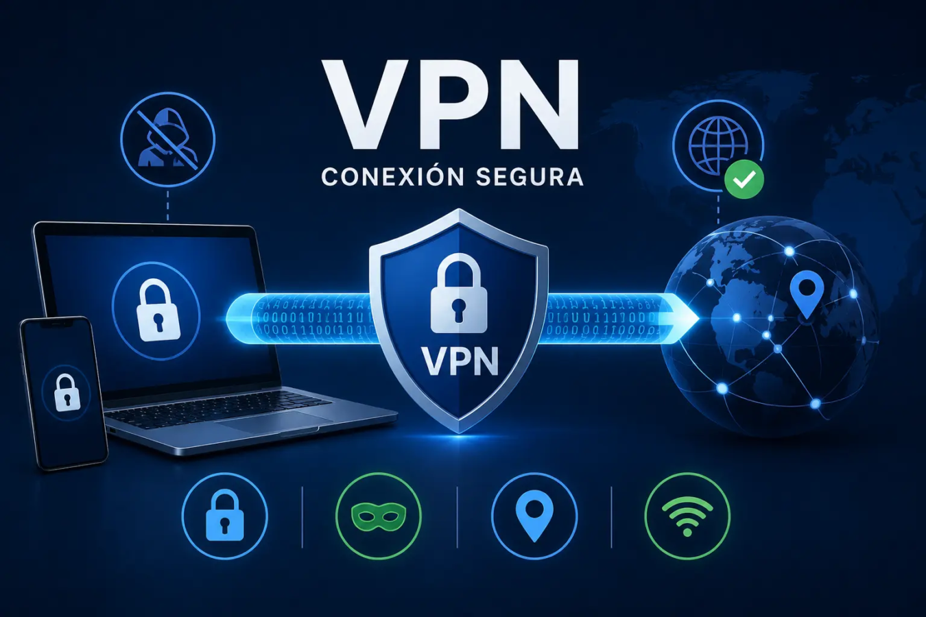 Conexión segura a través de VPN