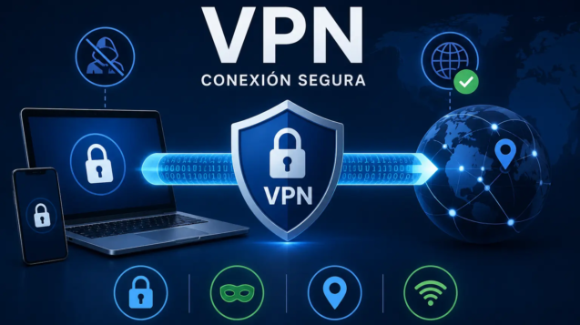 Conexión segura a través de VPN