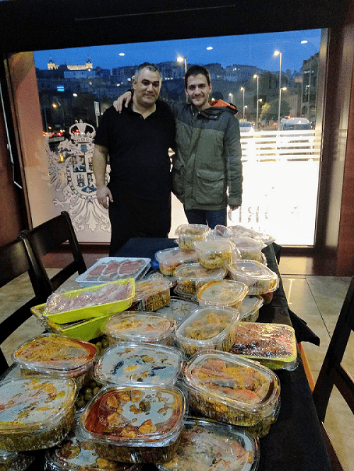 Donación a Mensajeros de la Paz Toledo