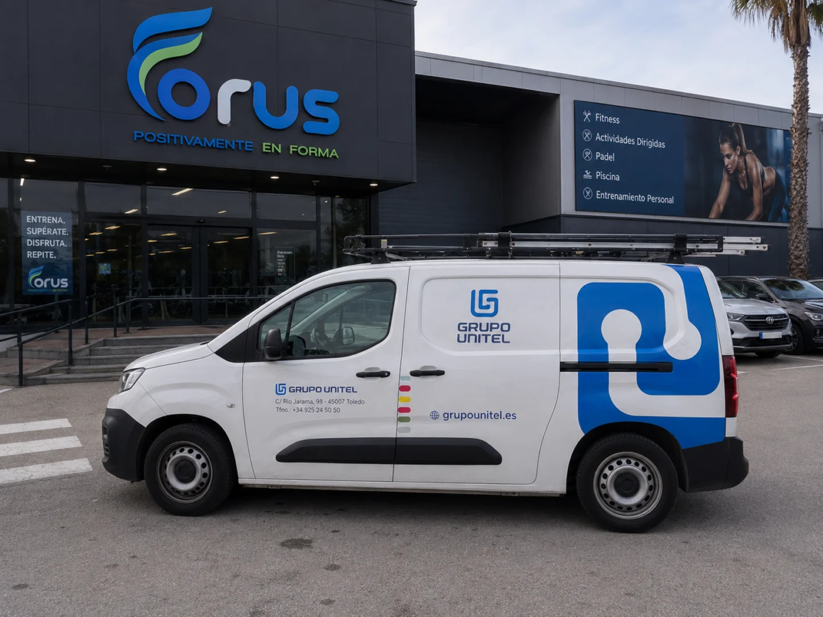 Auditorías y sustitución de electrónica de red Gimnasios Forus