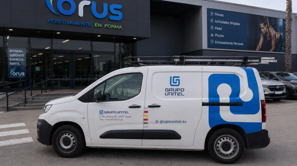 Auditorías y sustitución de electrónica de red Gimnasios Forus